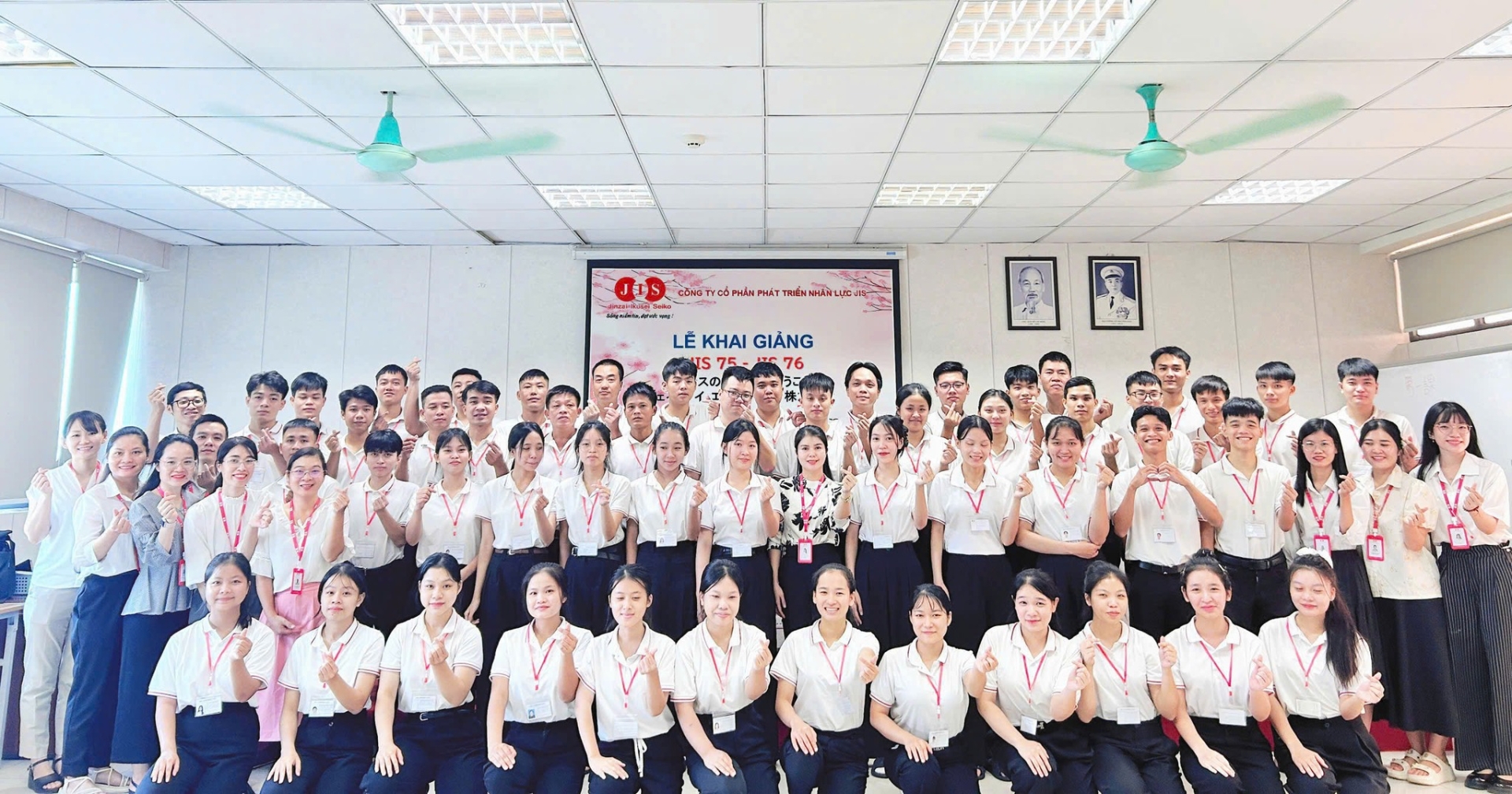 LỄ KHAI GIẢNG KHÓA 75 & 76 – JIS HÀ NỘI