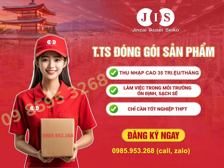 CHƯƠNG TRÌNH TT.S 1 NĂM – PHÂN LOẠI & ĐÓNG GÓI HÀNG HÓA