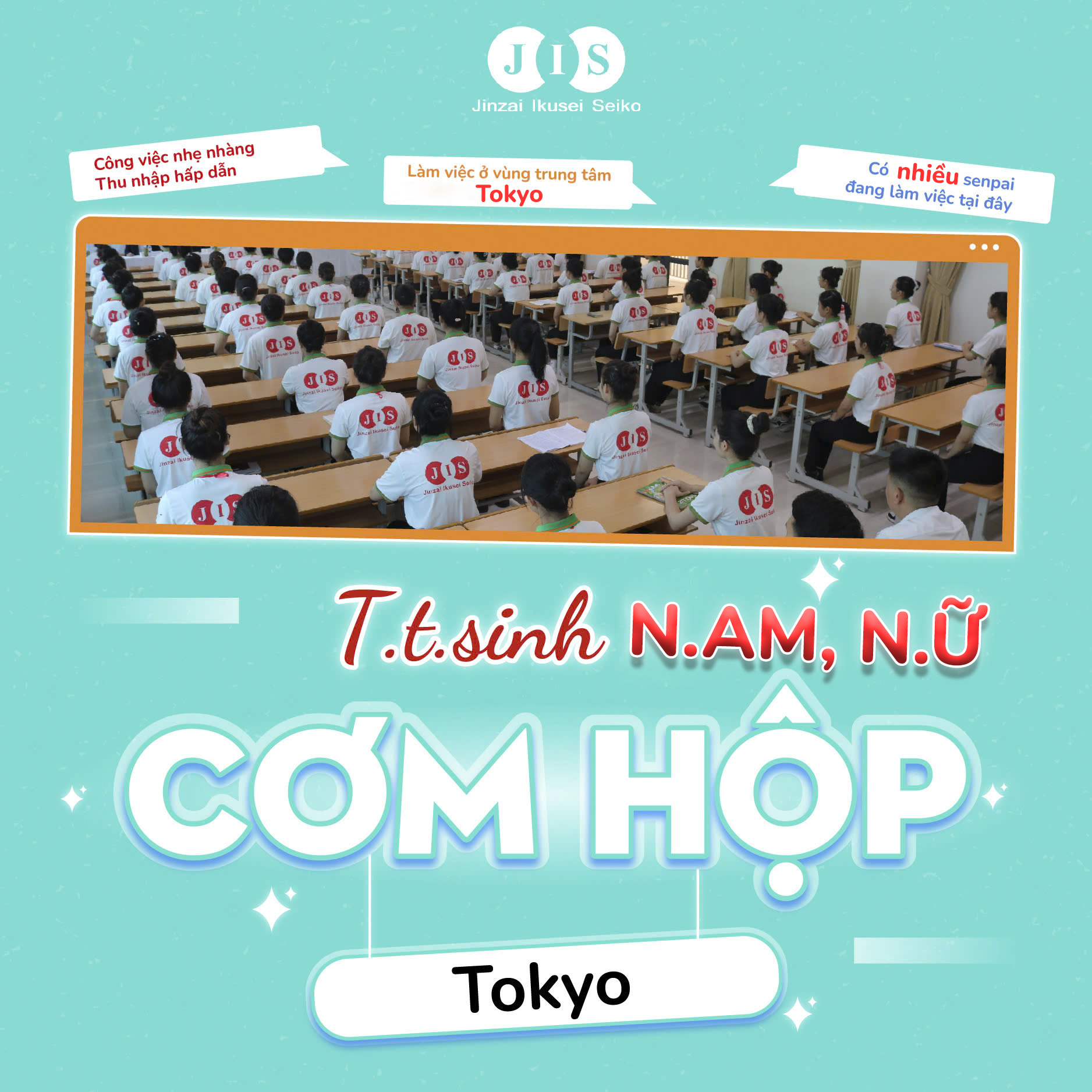 THỰC TẬP SINH CƠM HỘP TOKYO
