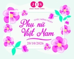 JIS CHÚC MỪNG NGÀY PHỤ NỮ VIỆT NAM 20/10