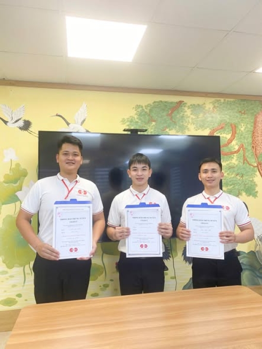 CHÚC MỪNG TRÚNG TUYỂN CHƯƠNG TRÌNH LOGISTICS 1 NĂM