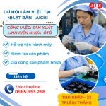 THỰC TẬP SINH LINH KIỆN NHỰA ÔTÔ AICHI