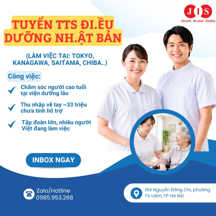 THỰC TẬP SINH KAIGO CHĂM SÓC CARE 21